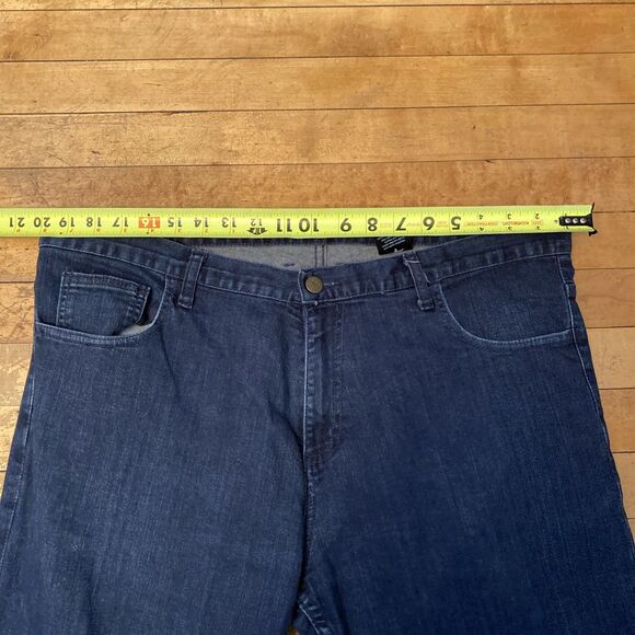 Dearborn Denim Jeans Men’s Size 40 Dark Wash Straight Leg - Picture 3 of 10